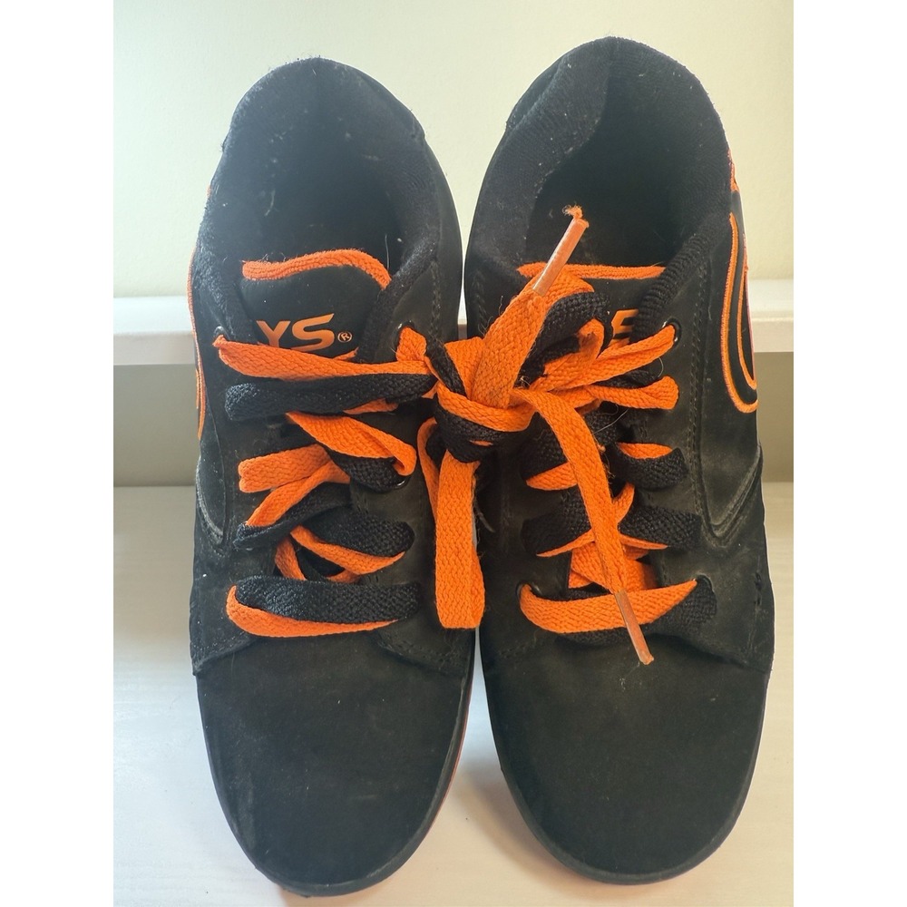 Heelys Propel 2.0 Youth Kids Size 5 Skate Shoes Sneakers Black And Orange 770506